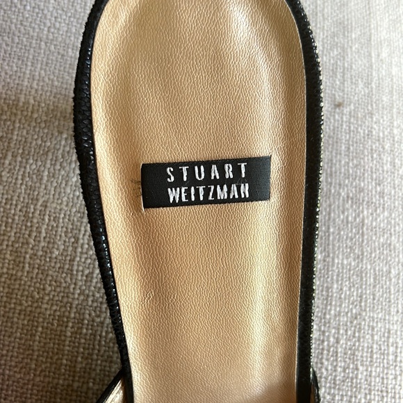 Stuart Weitzman Mule Heels black size: 7.5 - Picture 7 of 7